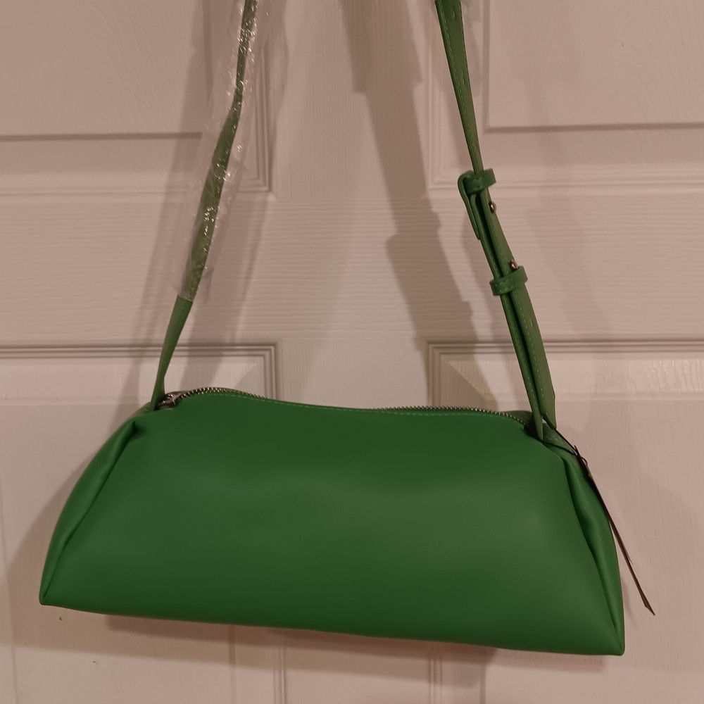 Street Level Green Crossbody Bag